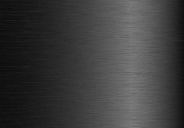 Abstract gray gradient metallic texture. Abstract gray gradient metallic texture. Vector background. titanium stock illustrations