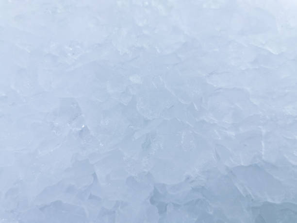 Photo of ice flakes for use in background artwork.