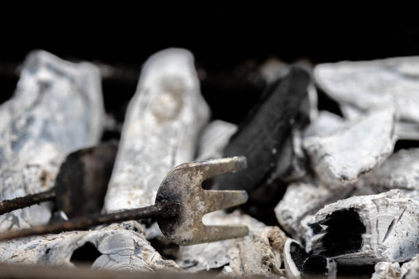 charcoal for grilled barbecue