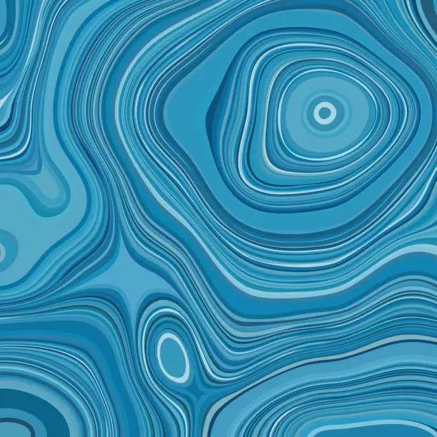 Vector illustration of blue blend flowing gradient textured backgrounds