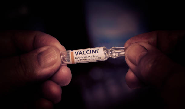 istock Vaccine COVID-19 Medical Ampoule. 1320924734