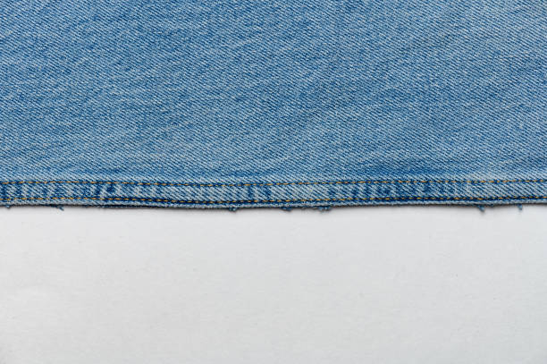 istock Jeans close up background. Denim stitching 1320927225