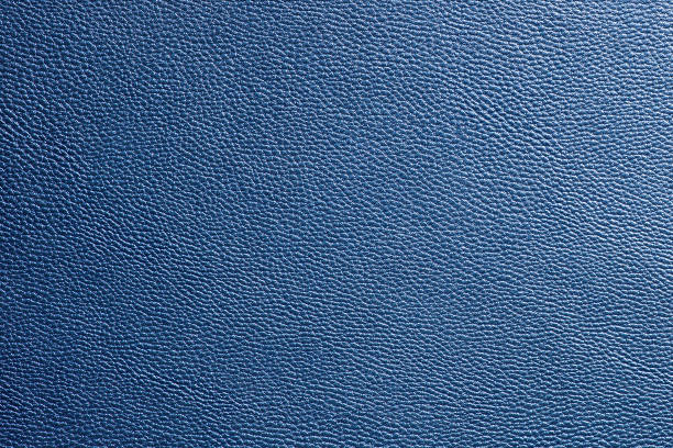 istock Blue fine texture of genuine leather. Natural expensive products 1320932814