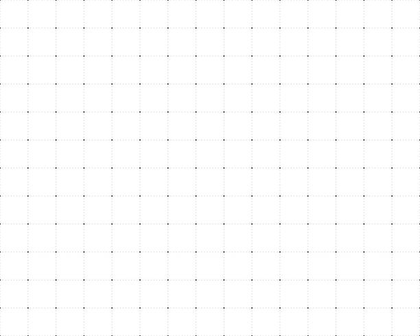 dotted graph seamless dotted graph paper seamless pattern background template dot vector stock illustrations