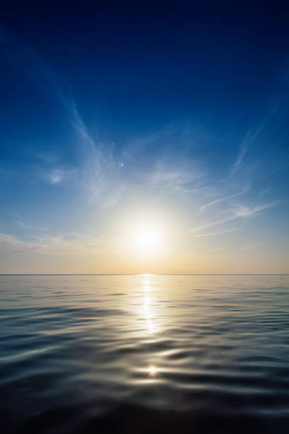 istock Beautiful sunset over the sea 1320941344