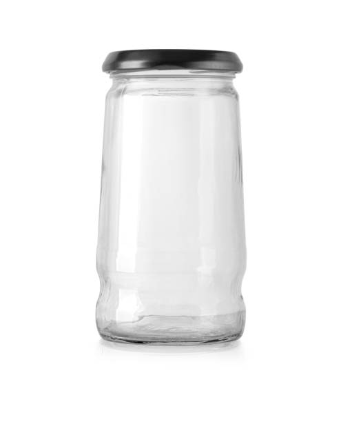 istock Jar glass isolated on white background 1320943679