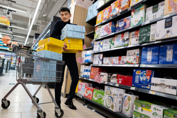 istock Asians snapped up at convenience stores 1320945412