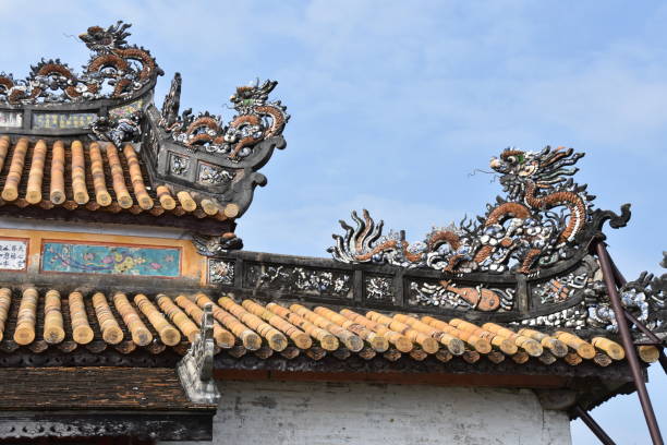 istock Vietnamese Dragon Roof Decor 1320947153