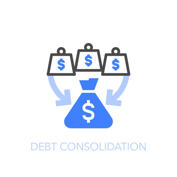 1,500+ Consolidate Debt Stock Photos, Pictures & Royalty-Free Images - iStock | Consolidate debt graphic