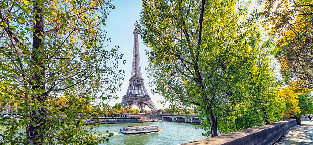Eiffel Tower in the daytime, Paris, France