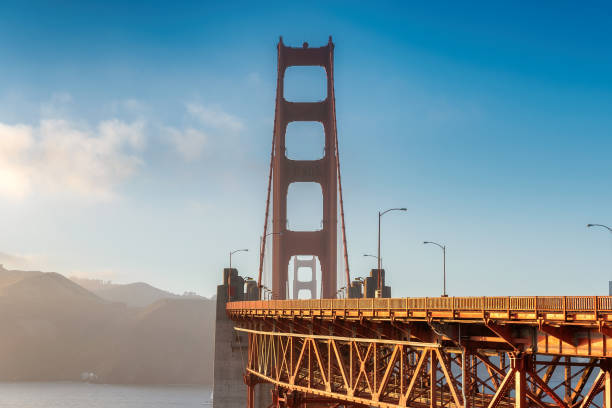 istock Golden Gate Bridge at sunset in San Francisco, California 1320959249