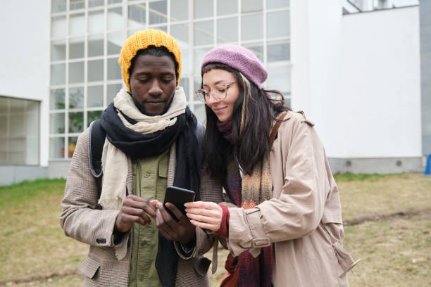 istock Young couple in the city 1320963013
