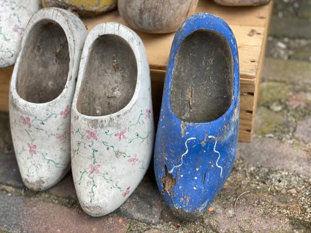 istock Nostalgic Dutch wooden shoes 1320965479