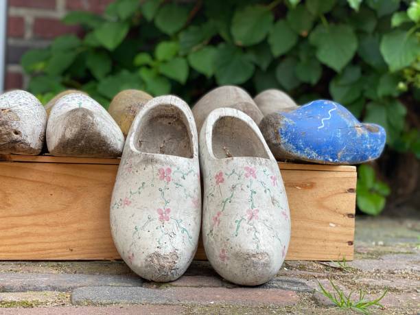 istock Nostalgic Dutch wooden shoes 1320965482