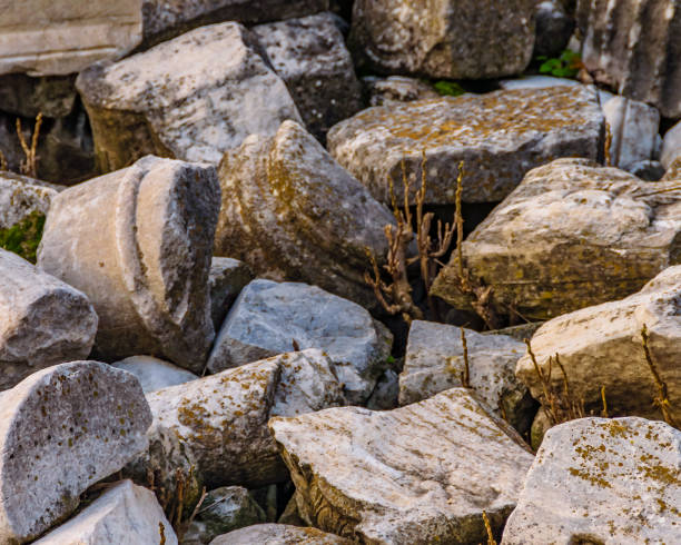 istock Monument Ruins Pile Rocks, Athens, Greece 1320969275
