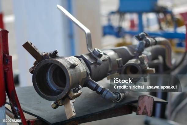 Liquefied Natural Gas Filling Station Nozzle Stock Photo - Download Image Now - Liquefied Natural Gas, Color Image, Economy
