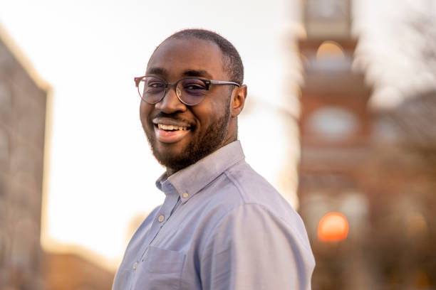istock Cheerful African American man 1320976726