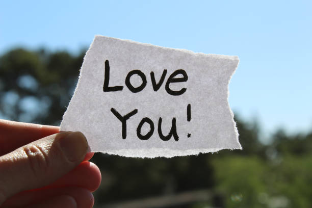 istock Cute little love you note 1320981414