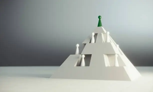 Photo of Hierarchy Pyramid Concept