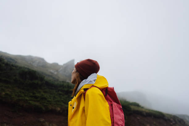 istock Young woman during the hike 1320993278