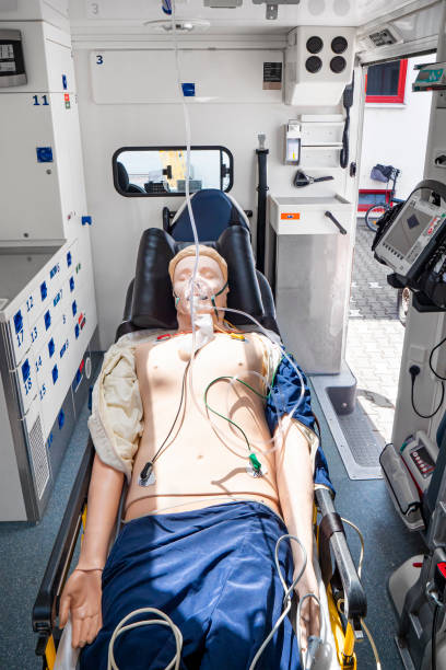 istock Dummy for medical training - Ambulance 1320997418