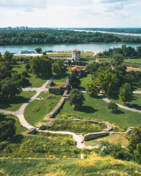 istock Danube River viewed from Belgrade Fortress in Belgrade, Serbia 1320998236