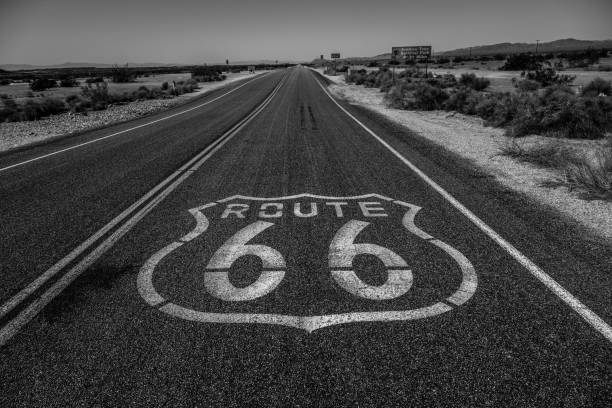 istock Route 66 Through California Desert 1320999292