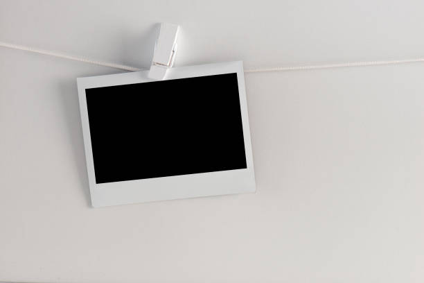 istock Blank Photo on a Clothesline 1320999754