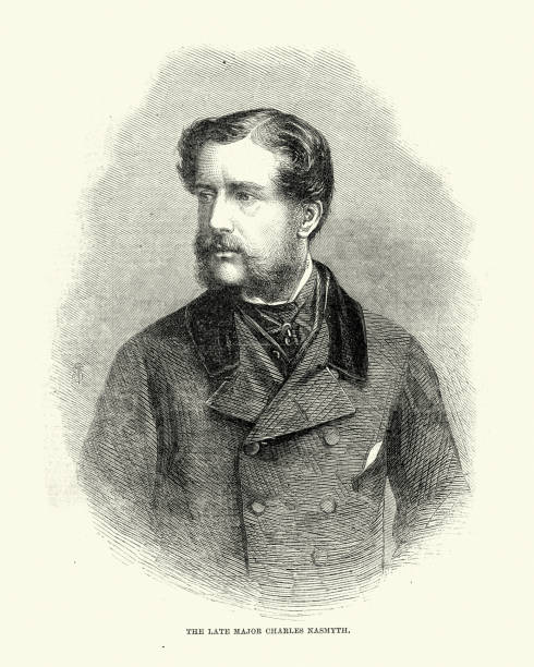 istock Major Charles Nasmyth, British soldier, defender of Silistria, Victorian 1321004262