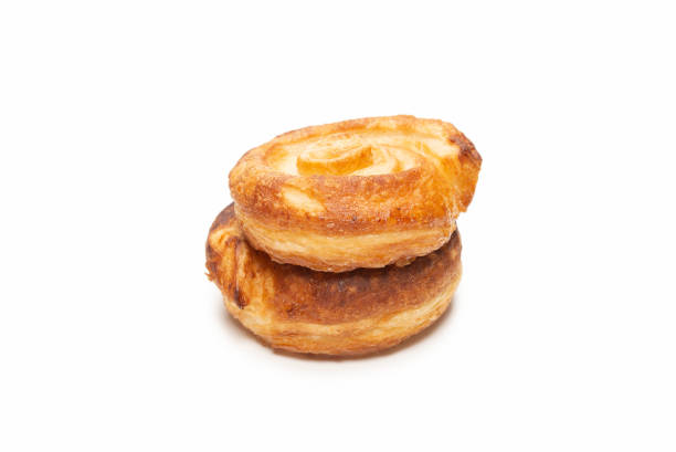 istock Tasty puff isolated on a white background. 1321004880