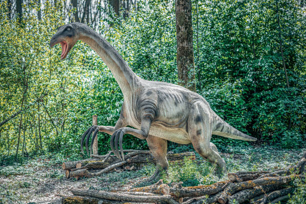istock Dinosaur in the jungle. 1321012766