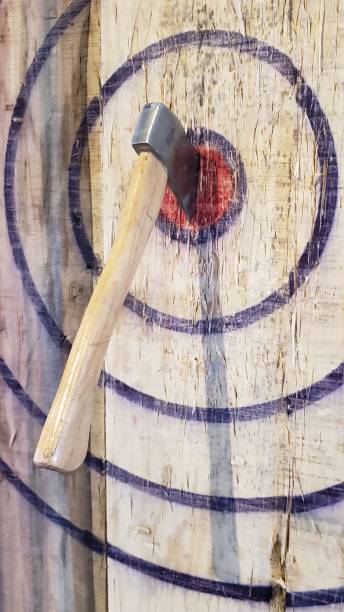 Axe in bullseye