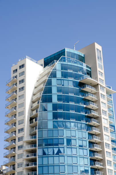 istock Residential apartment skyscraper downtown Edmonton 1321013682