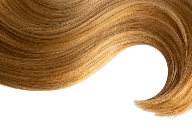 istock Wavy blond shiny hair 1321016444