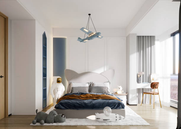 istock 3d render of child room 1321022696