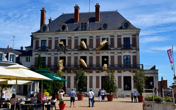 The House of Magician Robert-Houdin museum. France Blois - France "u2013 May 15, 2016: The House of Magician Robert-Houdin is a famous museum of the magic arts in the Loire Valley. France. blois stock pictures, royalty-free photos & images