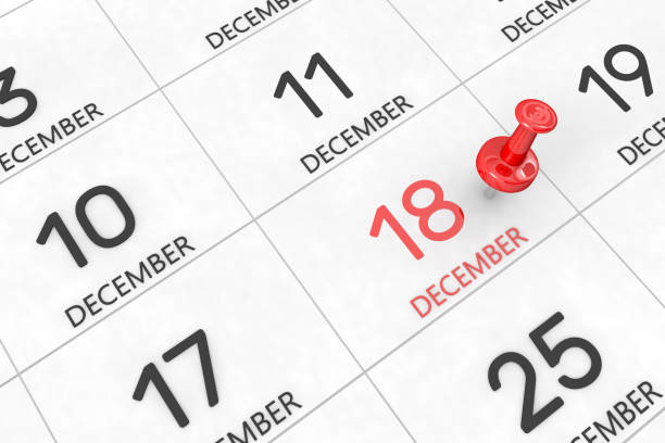 istock 3d rendering of important days concept. 1321028897