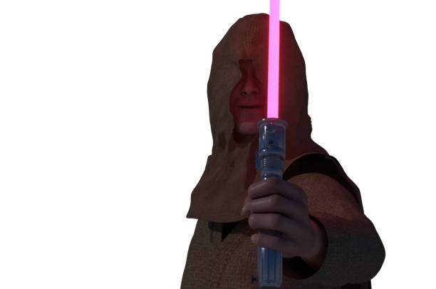 istock a man holds a laser lightsaber in his hands render 3d 1321032056