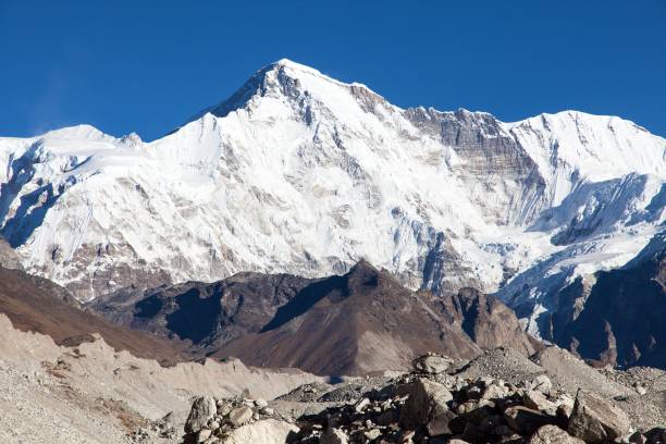 istock Mount Cho Oyu Ngozumba glacier Nepal Himalaya mountain 1321034174