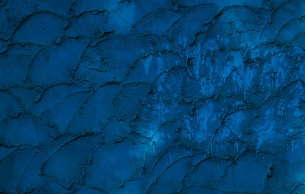 istock Beautiful Abstract Grunge Decorative Navy Blue Dark Stucco Wall Background. 1321037524