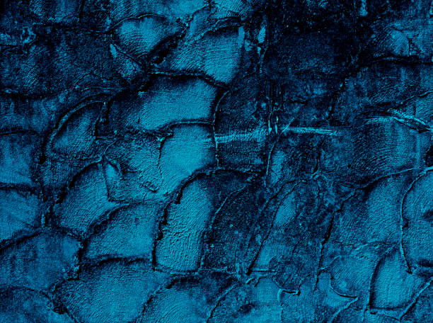 istock Beautiful Abstract Grunge Decorative Navy Blue Dark Stucco Wall Background. 1321037529