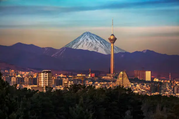 Photo of Milad Tower, Tehran, Iran.