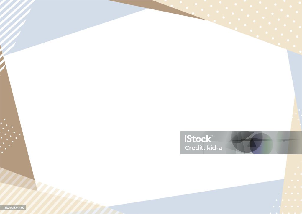 Geometric Patterned Photframe Illustration Of Geometric Pattern Frame Stock Illustration - Download ...