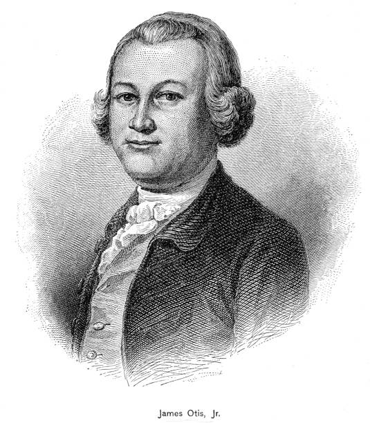 istock American lawyer James Otis Jr. engraving 1895 1321068123