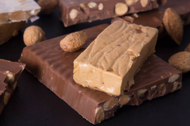 oriental sweets Turkish delight and halva
