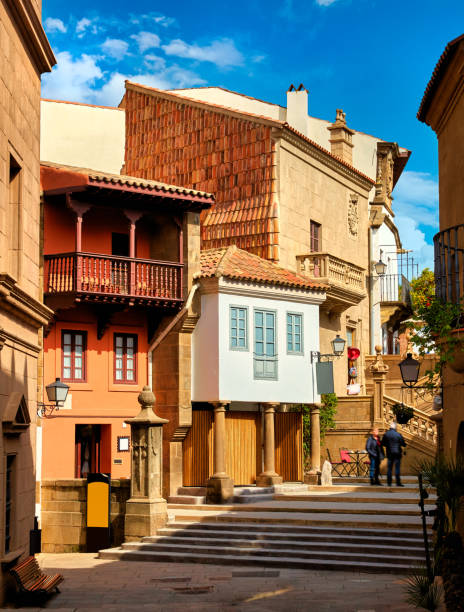 istock Barcelona, Spain. Traditional Spanish village (Poble Espanyol) 1321079639