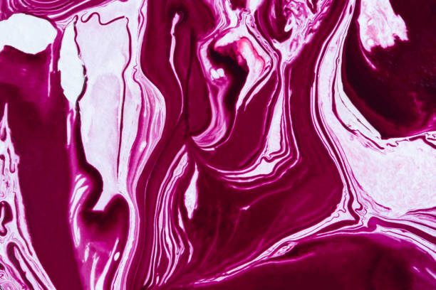 istock Magenta marble texture. Abstract acrylic pink and purple background. 1321081516