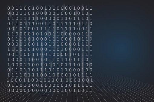 Program Datum Background Programming Binary Coding Stock Illustration ...