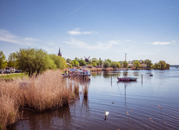 istock View over the harbor in Werder an der Havel 1321093146