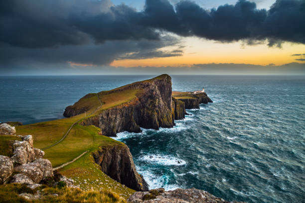 istock Neist Point Lighthouse in Scotland, UK 1321098266